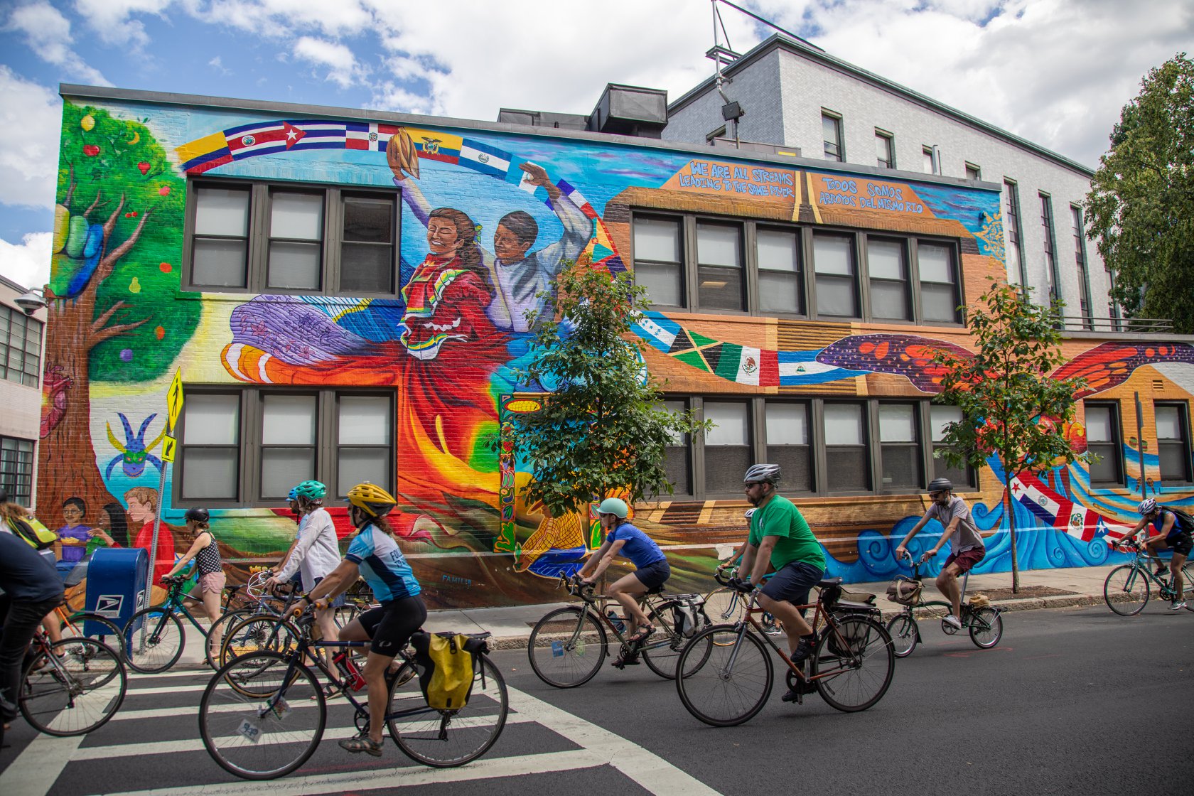 BCU Mural Ride, 2019 — you could help plan excellent events like this as part of our Development Committee!