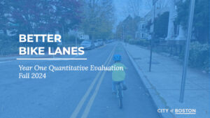 Better Bike Lanes Report First Slide