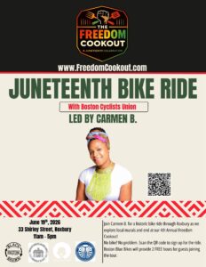 Juneteenth Bike Ride flyer