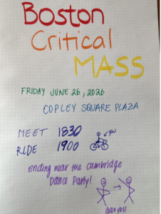 Boston Critical Mass June