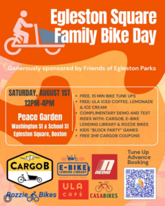 Cargo B Egleston Square Family Bike Day